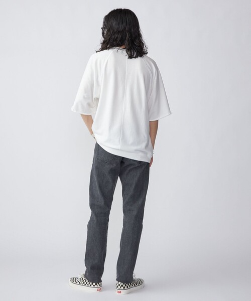 【セール】SHIPS: ピマコットン ミニ裏毛 オーバー Tシャツ（Tシャツ/カットソー）｜SHIPS（シップス）