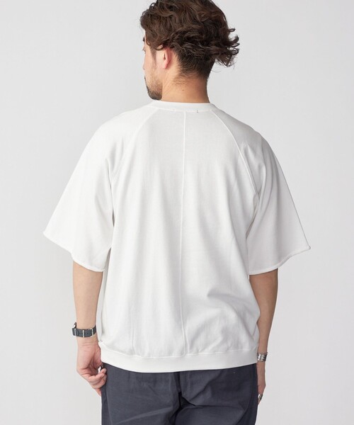 【セール】SHIPS: ピマコットン ミニ裏毛 オーバー Tシャツ（Tシャツ/カットソー）｜SHIPS（シップス）