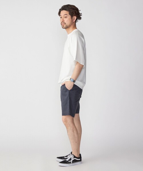 【セール】SHIPS: ピマコットン ミニ裏毛 オーバー Tシャツ（Tシャツ/カットソー）｜SHIPS（シップス）