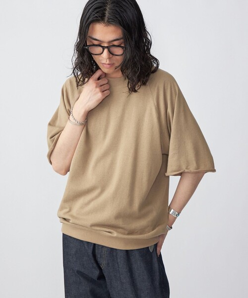 【セール】SHIPS: ピマコットン ミニ裏毛 オーバー Tシャツ（Tシャツ/カットソー）｜SHIPS（シップス）