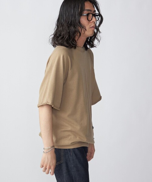 【セール】SHIPS: ピマコットン ミニ裏毛 オーバー Tシャツ（Tシャツ/カットソー）｜SHIPS（シップス）