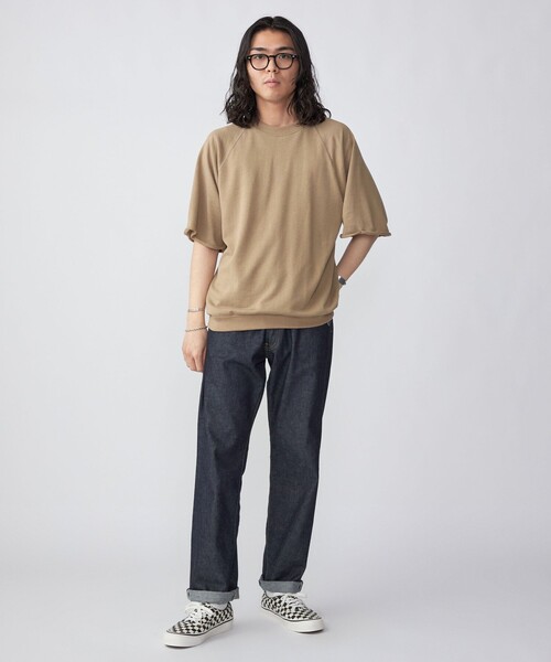 【セール】SHIPS: ピマコットン ミニ裏毛 オーバー Tシャツ（Tシャツ/カットソー）｜SHIPS（シップス）