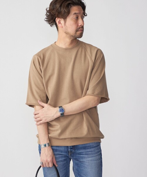 【セール】SHIPS: ピマコットン ミニ裏毛 オーバー Tシャツ（Tシャツ/カットソー）｜SHIPS（シップス）