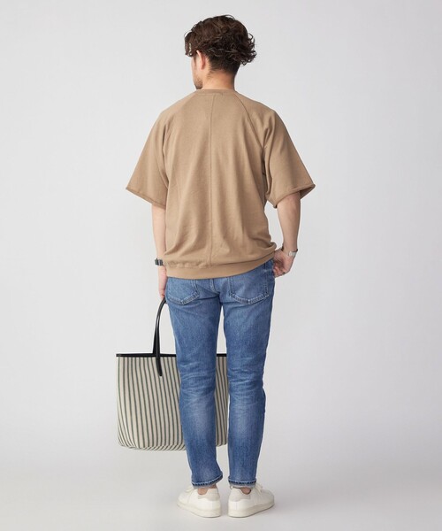 【セール】SHIPS: ピマコットン ミニ裏毛 オーバー Tシャツ（Tシャツ/カットソー）｜SHIPS（シップス）