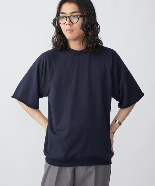 【セール】SHIPS: ピマコットン ミニ裏毛 オーバー Tシャツ（Tシャツ/カットソー）｜SHIPS（シップス）