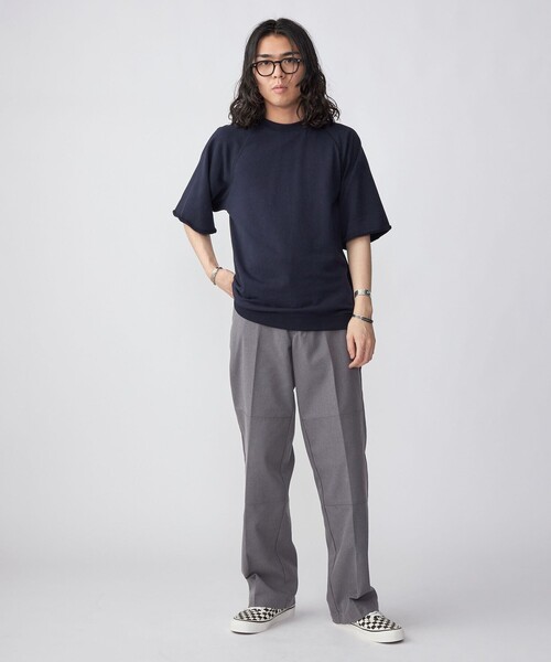 【セール】SHIPS: ピマコットン ミニ裏毛 オーバー Tシャツ（Tシャツ/カットソー）｜SHIPS（シップス）