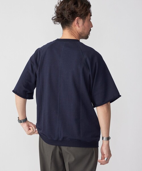 【セール】SHIPS: ピマコットン ミニ裏毛 オーバー Tシャツ（Tシャツ/カットソー）｜SHIPS（シップス）