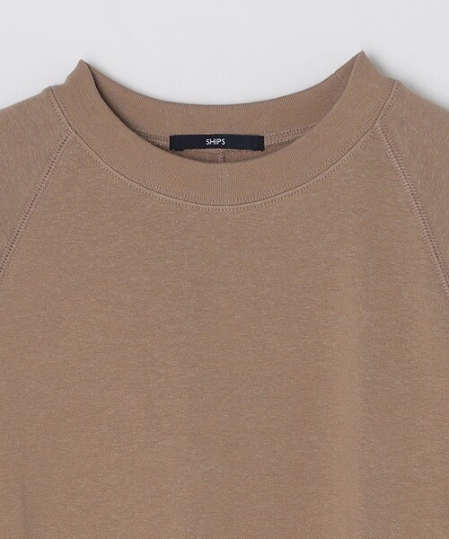 【セール】SHIPS: ピマコットン ミニ裏毛 オーバー Tシャツ（Tシャツ/カットソー）｜SHIPS（シップス）