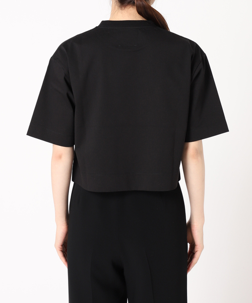 SLOANEスローンTシャツ サイズ5 黒 SLOANE(スローン)の【洗える】ウール天竺ニットTシャツ通販