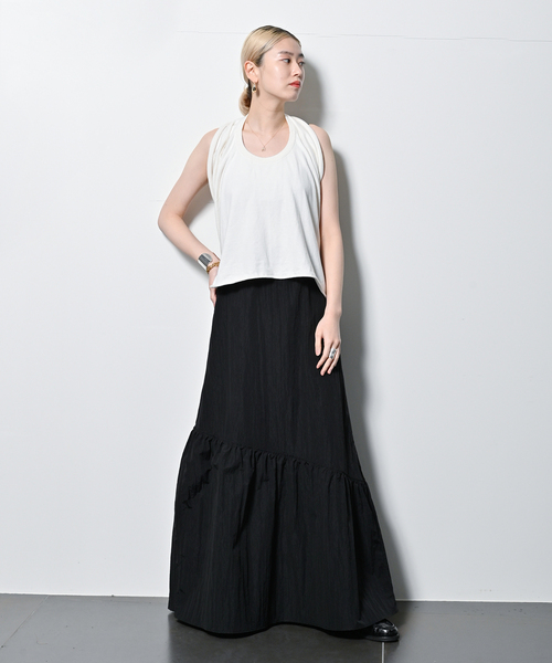 CITYSHOP（シティーショップ）の「WASHER TIERED スカート（スカート