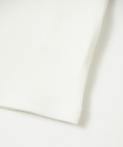 X-girl（エックスガール）の「OVAL LOGO CAMISOLE（キャミソール・レディース・ブラック/マルチ/ホワイト/グリーン・S/M）」の13枚目の写真