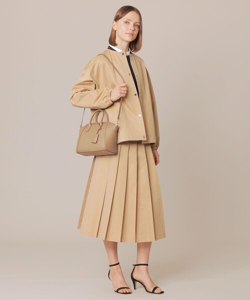 MACKINTOSH LONDON（マッキントッシュ ロンドン）の「メッシュエンボスレザーショルダーバッグ（ショルダーバッグ・レディース・ブラック/ベージュ・FREE）」の4枚目の写真
