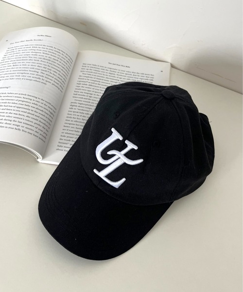 prose verse（プロズヴェール）の「UL刺繍ロゴキャップ（キャップ・レディース・アイボリー/ブラック・ﾌﾘ-）」の9枚目の写真