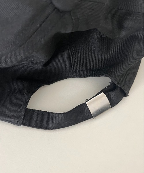 prose verse（プロズヴェール）の「UL刺繍ロゴキャップ（キャップ・レディース・アイボリー/ブラック・ﾌﾘ-）」の6枚目の写真