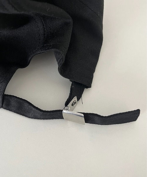 prose verse（プロズヴェール）の「UL刺繍ロゴキャップ（キャップ・レディース・アイボリー/ブラック・ﾌﾘ-）」の5枚目の写真