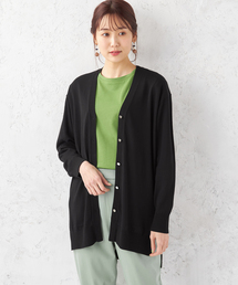 【UVカット・接触冷感・ウォッシャブル】ロングカーディガン