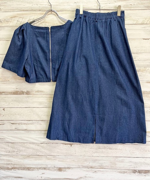 ◇TIBI◇ベルスリーブ クロップド トップス トップス