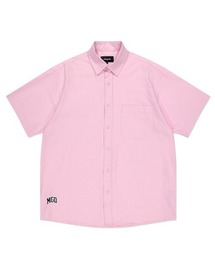 『mahagrid/マハグリッド』MGD OXFORD HALF SLEEVE SHIRTS/オックスフォード シャツ