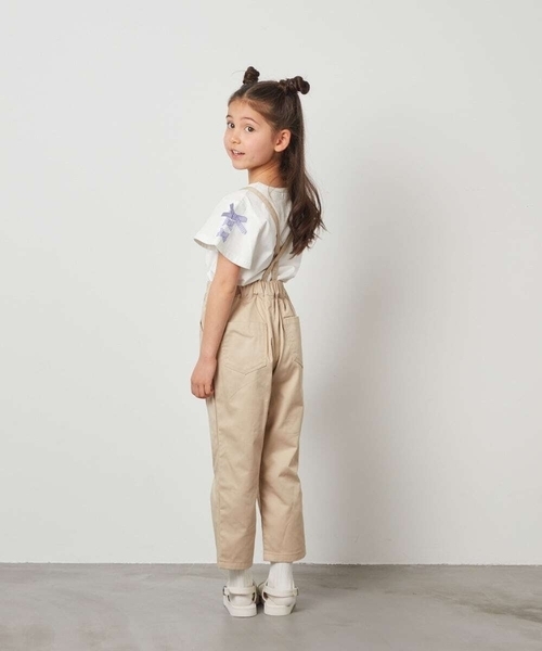 a.v.v（アーヴェヴェ）の「[100-130]レースアップリボンスリーブＴシャツ（Tシャツ/カットソー・キッズ・ホワイト/ライトブルー/ライトパープル/ブラック/ピンク・120/100/110/130）」の11枚目の写真