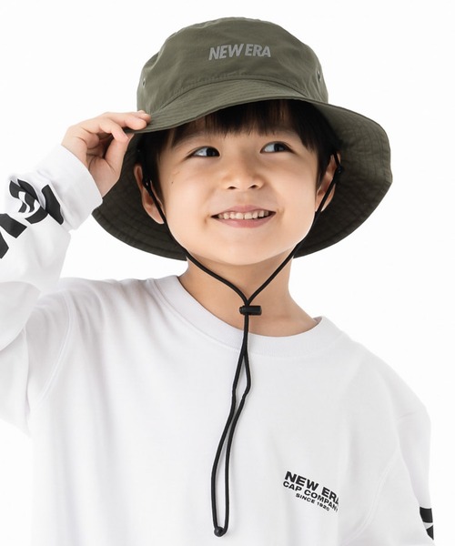 ニューエラ　アドベンチャーハット　M L リボン　新品未使用／試着のみ NEW ERA 最大41%☆7/13限定 正規取扱店 バケットハット メンズ