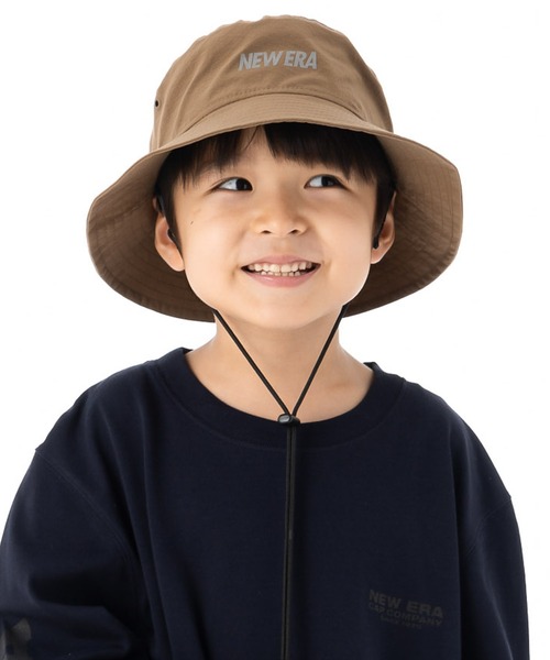 NEW ERA(ニューエラ)の「ニューエラKIDS アドベンチャーハット リフレクターロゴ ONSPOTZ別注(ハット・キッズ・ベージュ/オリーブ/ブラック・S/M/M/L/L/XL)」の22枚目の写真