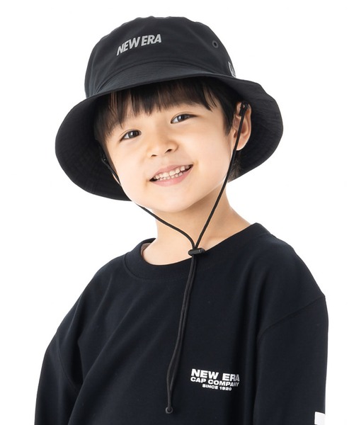 NEW ERA(ニューエラ)の「ニューエラKIDS アドベンチャーハット リフレクターロゴ ONSPOTZ別注(ハット・キッズ・ベージュ/オリーブ/ブラック・S/M/M/L/L/XL)」の12枚目の写真