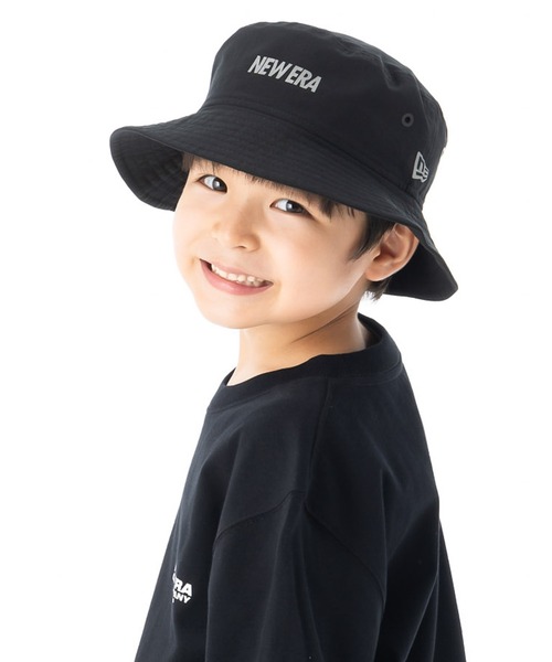 NEW ERA(ニューエラ)の「ニューエラKIDS アドベンチャーハット リフレクターロゴ ONSPOTZ別注(ハット・キッズ・ベージュ/オリーブ/ブラック・S/M/M/L/L/XL)」の15枚目の写真