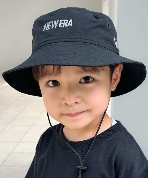 NEW ERA(ニューエラ)の「ニューエラKIDS アドベンチャーハット リフレクターロゴ ONSPOTZ別注(ハット・キッズ・ベージュ/オリーブ/ブラック・S/M/M/L/L/XL)」の21枚目の写真