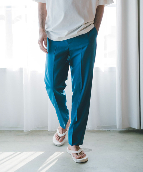 URBAN RESEARCH DOORS（アーバンリサーチドアーズ）の「テーパードイージースラックス（その他パンツ・メンズ・グレー/ネイビー/ブラック/ブルー/カーキ・SMALL/MEDIUM/LARGE）」の11枚目の写真