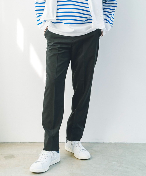 URBAN RESEARCH DOORS（アーバンリサーチドアーズ）の「テーパードイージースラックス（その他パンツ・メンズ・グレー/ネイビー/ブラック/ブルー/カーキ・SMALL/MEDIUM/LARGE）」の8枚目の写真