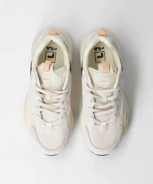FILA(フィラ)の「<FILA>RAY TRACER/スニーカー(スニーカー・レディース・オフホワイト/ベージュ・23cm/23.5cm/24.5cm/24cm)」の8枚目の写真