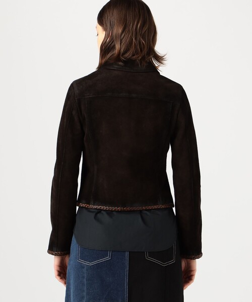 TOMORROWLAND (トゥモローランド)の「GOLDEN GOOSE DELUXE BRAND MIRA レザージャケット(その他アウター・レディース・ブラック・XS/XXS)」の5枚目の写真