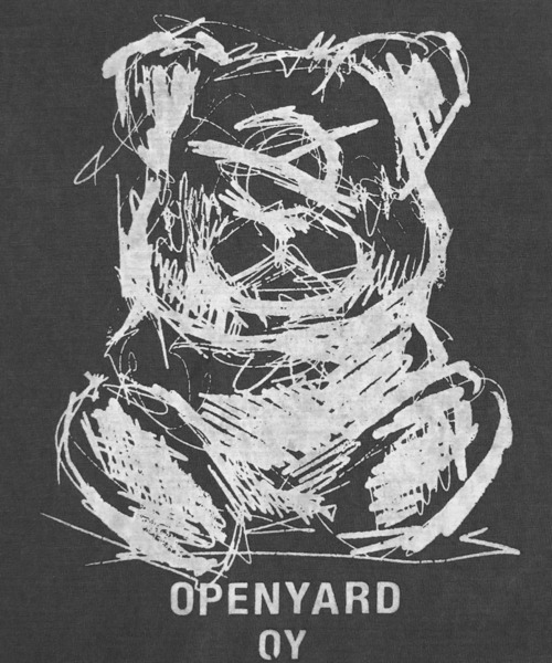 OY（オーワイ）の「『OY/オーワイ』PIGMENT SKETCH ODOLLY/ピグメント スケッチ オードリー（Tシャツ/カットソー・メンズ・ブラック・M/L）」の3枚目の写真