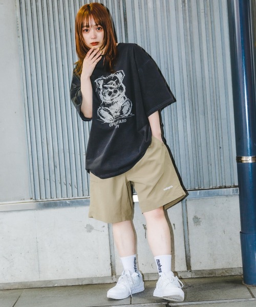 OY（オーワイ）の「『OY/オーワイ』PIGMENT SKETCH ODOLLY/ピグメント スケッチ オードリー（Tシャツ/カットソー・メンズ・ブラック・M/L）」の9枚目の写真