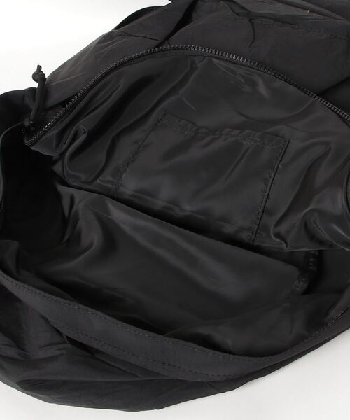 Figments(フィグメンツ)の「ナイロンバックパック(バックパック/リュック・レディース・ブラック/グレー・FREE)」の18枚目の写真