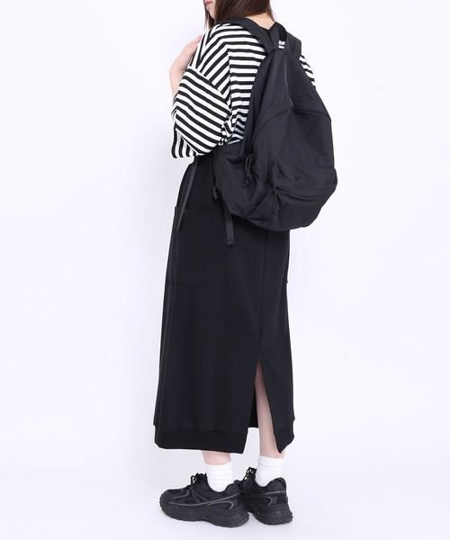 Figments(フィグメンツ)の「ナイロンバックパック(バックパック/リュック・レディース・ブラック/グレー・FREE)」の9枚目の写真