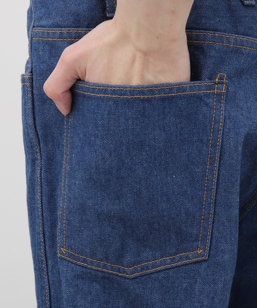 WESTOVERALLS（ウエストオーバーオールズ）の「【WESTOVERALLS / ウェストオーバーオールズ】807F DENIM（デニムパンツ・メンズ・ブラック/ダークブルー・34/32）」の9枚目の写真