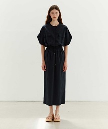 【MOHAN 】TWR ポケット バンディング ドレス / TWR POCKET BANDING DRESS