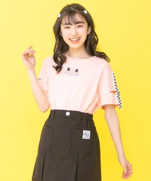 JENNI belle（ジェニィベル）の「【WEB限定】防蚊袖テープロング丈Tシャツ（Tシャツ/カットソー・キッズ）」