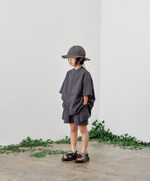 MOUN TEN.:110~140cm / シアサッカー カーゴ ショーツ