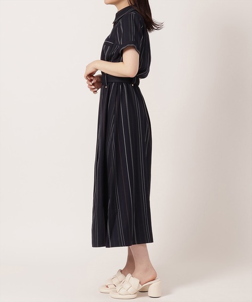 REDYAZEL(レディアゼル)の「ストライプワンピース(ワンピース・レディース・オフホワイト/ネイビー/グリーン/ブルー系その他/キャメル/ボルドー・SMALL/MEDIUM)」の21枚目の写真