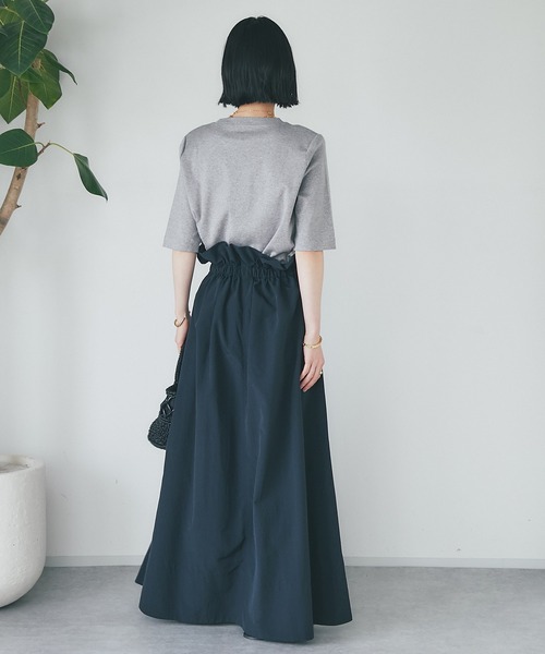 RIVE DROITE（リヴドロワ）の「maiさんコラボスカート（スカート・レディース・ブラック/カーキ・FREE/S）」の7枚目の写真