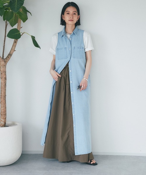 RIVE DROITE（リヴドロワ）の「maiさんコラボスカート（スカート・レディース・ブラック/カーキ・FREE/S）」の21枚目の写真