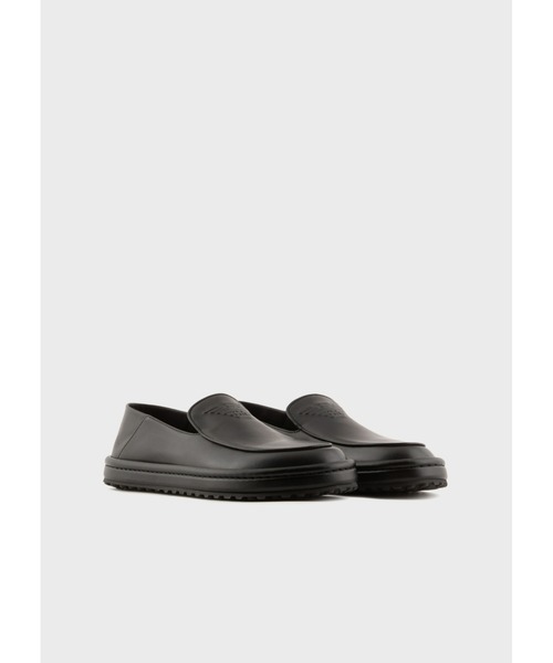 EMPORIO ARMANI（エンポリオアルマーニ）の「【エンポリオ アルマーニ】イーグルロゴ　ローファー（ローファー・メンズ・ブラック・6.5/9/7/7.5/8.5/8）」の2枚目の写真