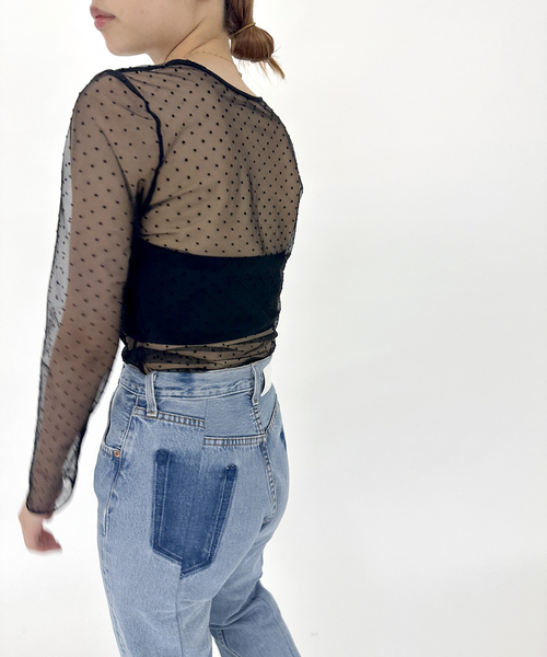 EDIT.FOR LULU カップ付きバンドゥ セール】バンドゥブラトップ（その他トップス）｜EDIT. FOR LULU