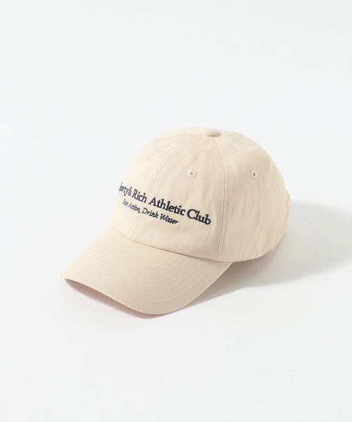 SPORTY&RICH(スポーティアンドリッチ)の「【SPORTY&RICH / スポーティアンドリッチ】ATHLETIC CLUB HAT(キャップ・メンズ・ホワイト系その他・FREE)」の1枚目の写真