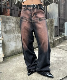 WHO'S WHO gallery | 《Sサイズ展開あり》スラッシュポケットブラストワイドデニム(デニムパンツ)