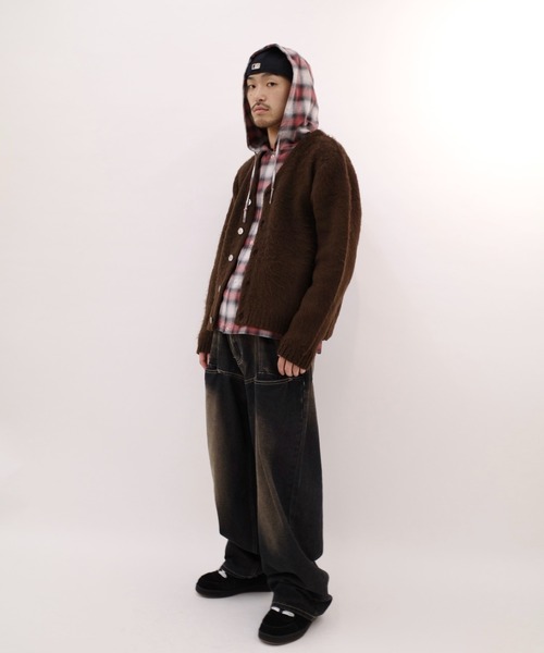 《UNISEX / サイズ展開あり》スラッシュポケットブラストワイドデニム（デニムパンツ）｜WHO'S WHO gallery（フーズフーギャラリー）