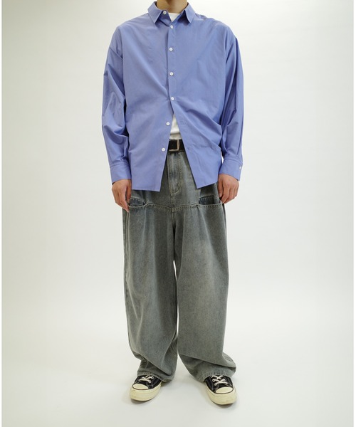 セール】《UNISEX / サイズ展開あり》スラッシュポケットブラスト