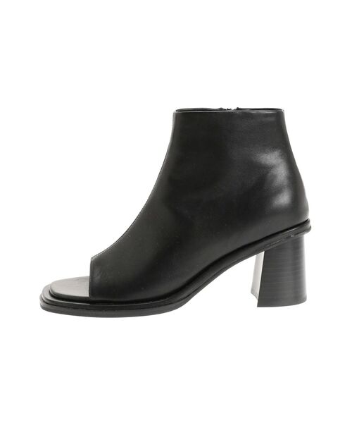 EMODA(エモダ)の「オープントゥーフィットブーツ(ブーツ・レディース・ブラック/アイボリー・LARGE/SMALL/MEDIUM)」の19枚目の写真